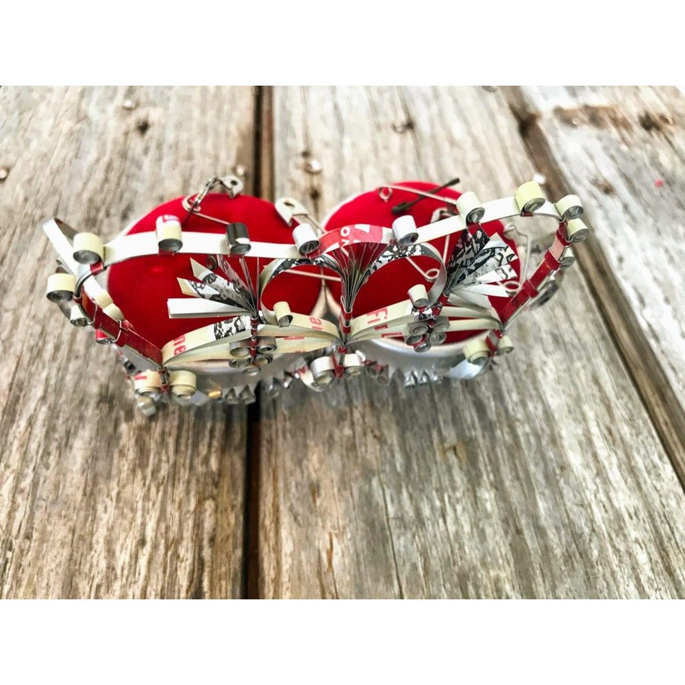 Vintage Set Of Tin Can Art Pin cushion chairs sofa - Picture 12 of 13